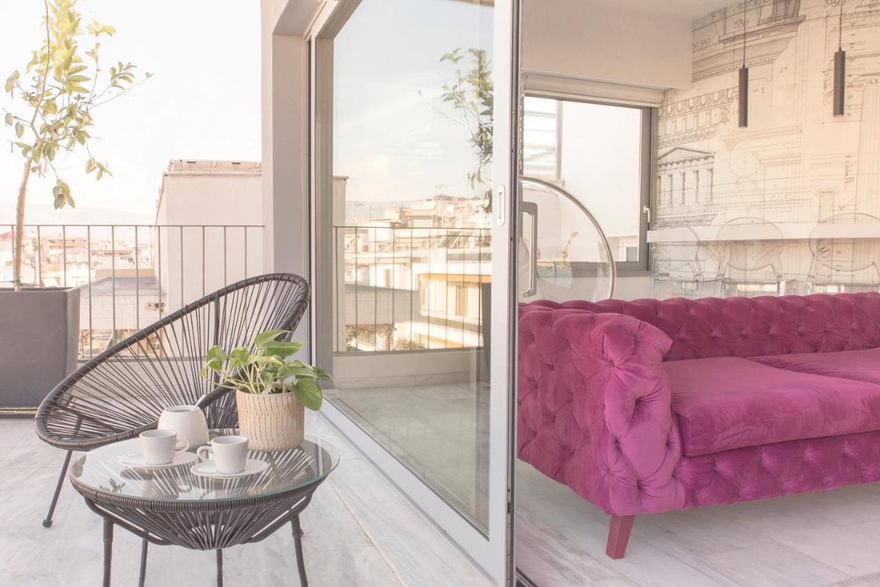 Luxury Apartment Near Acropolis-Living Stone Gold Atena Exterior foto